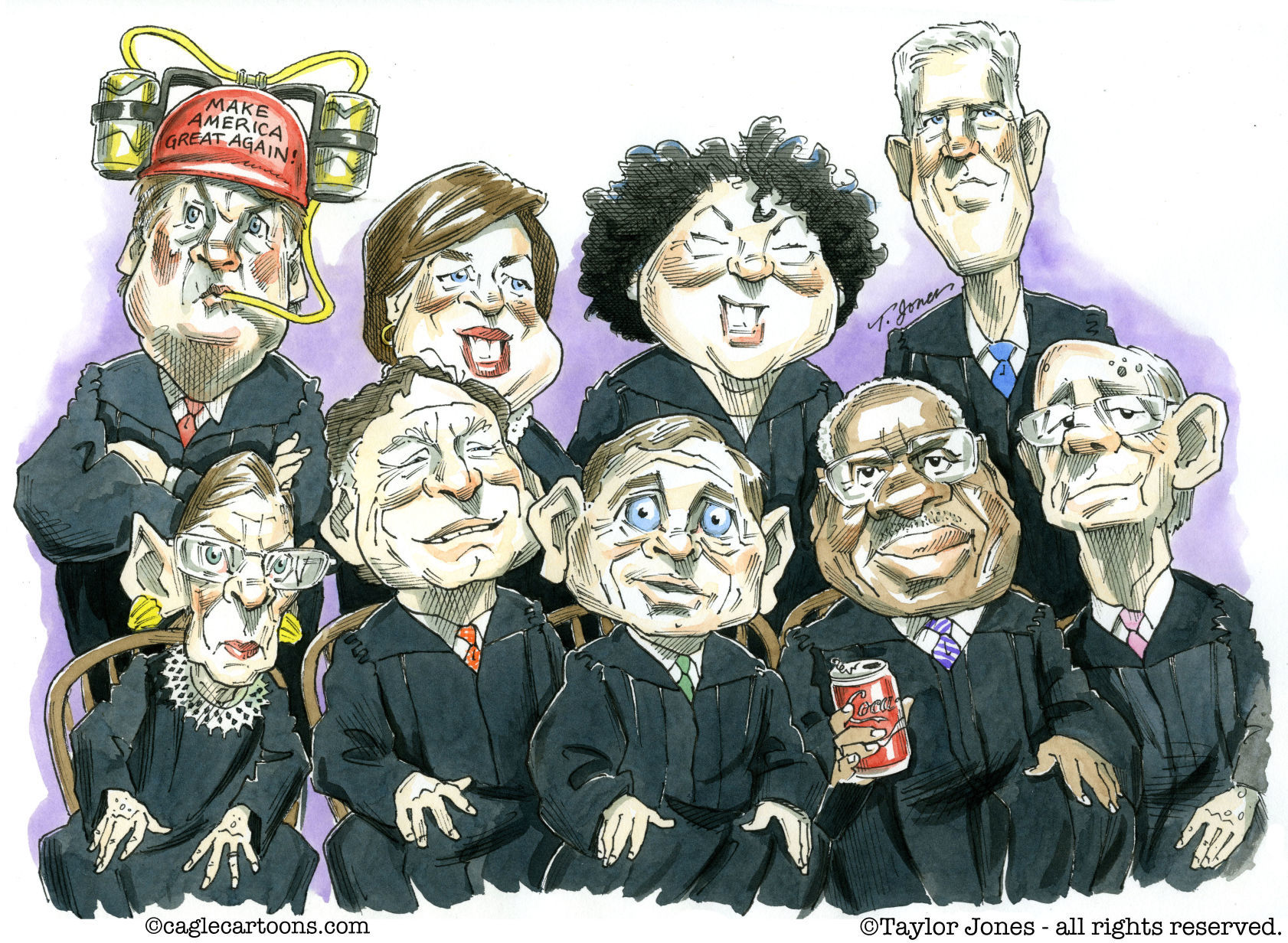 Kavanaugh confirmation cartoon